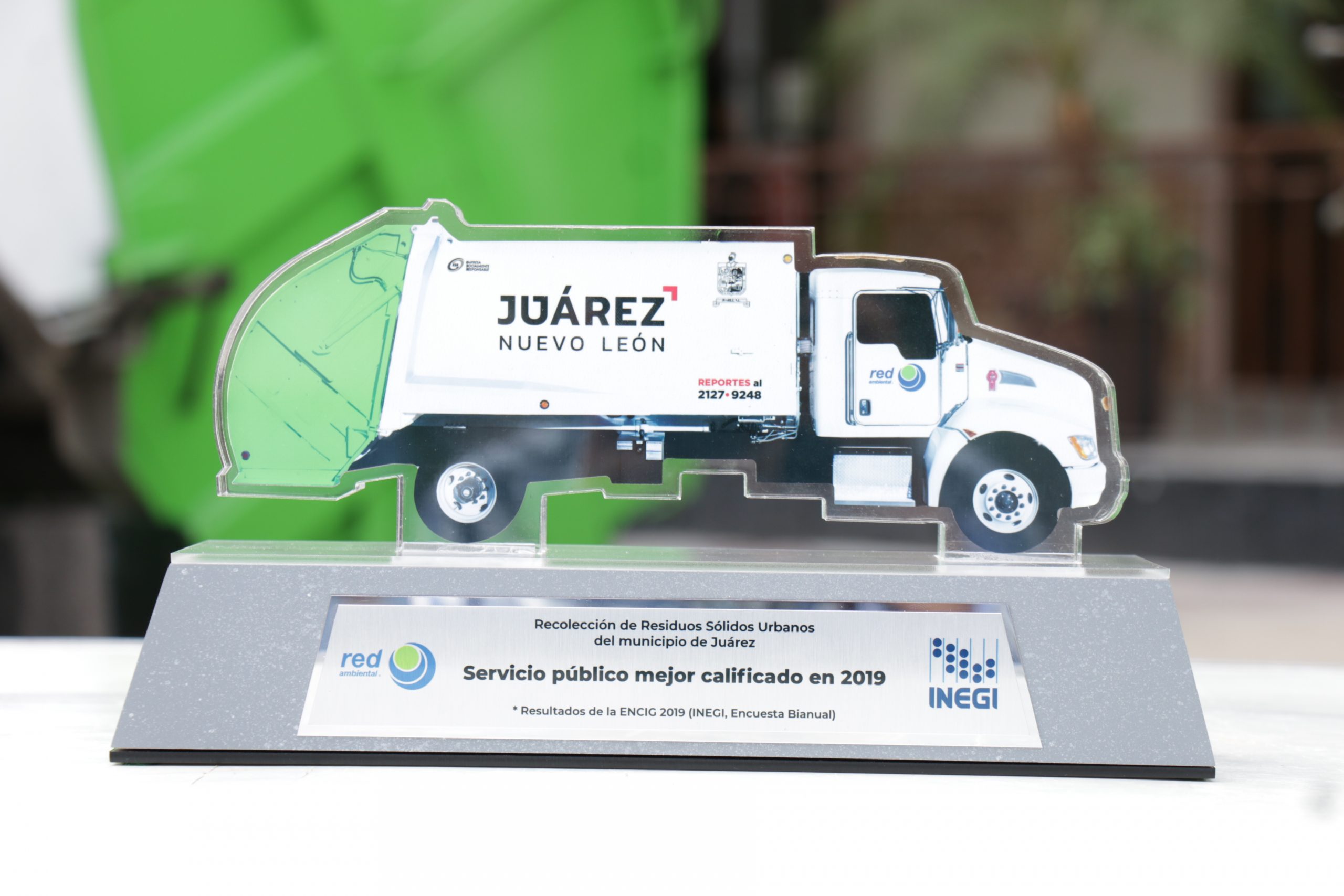 Reconocen a Juárez como el mejor calificado en servicio de recolección de basura
