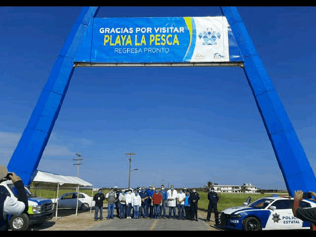 Tamaulipas se reactiva Playa La Pesca, siguiendo protocolos sanitarios