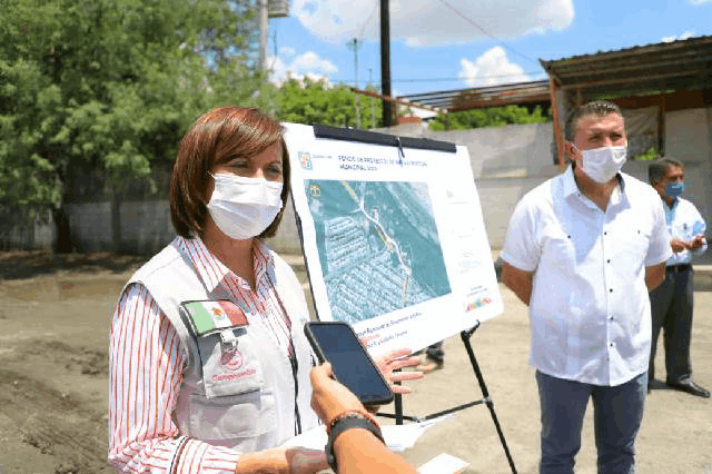 Rehabilita Guadalupe vereda tropical en sector Dos Ríos