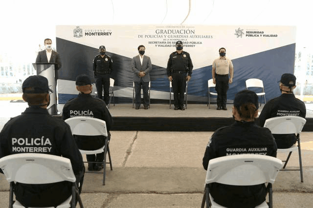 Gradúa Monterrey 51 nuevos elementos para la Seguridad Pública