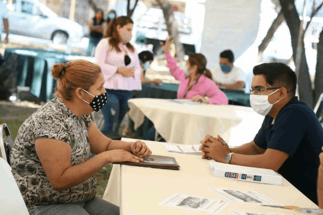 Realizan brigadas de empleo en colonias de Guadalupe