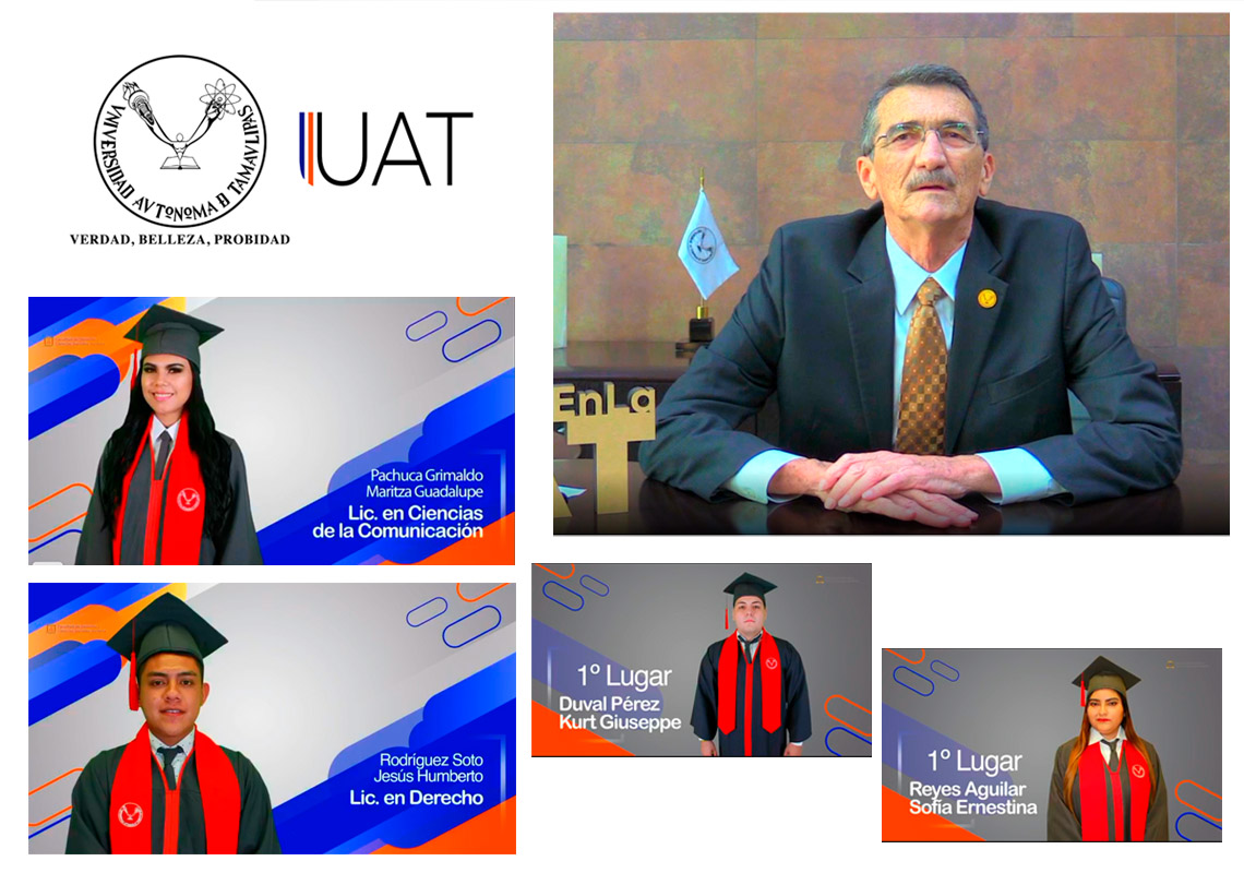 Entrega UAT egresados de Derecho y Comunicación del Campus Victoria