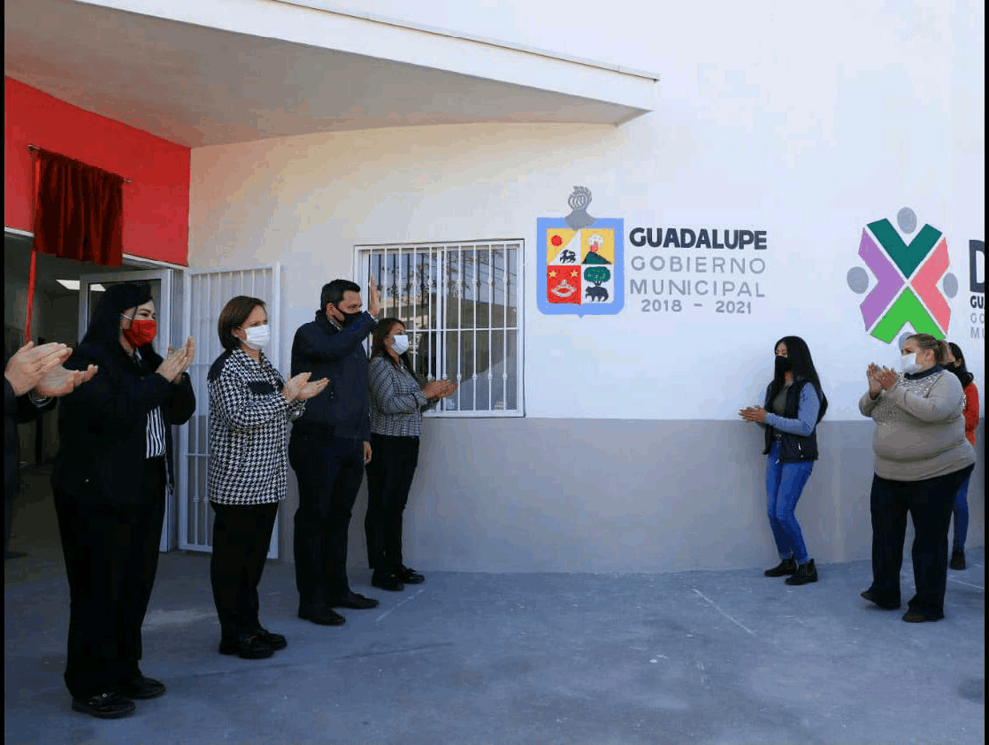 Inaugura Guadalupe centro DIF en sector Nuevo Almaguer