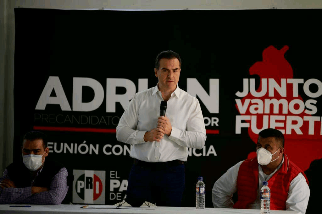 Brindan apoyo a Adrián de la Garza priistas de siete municipios