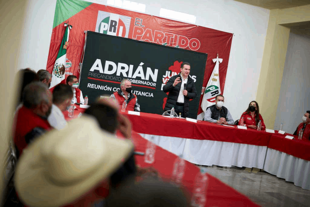 Realiza Adrián de la Garza, precandidato del PRI gira de trabajo por la zona Sur y Citrícola del Nuevo León