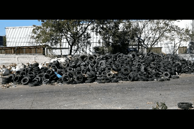 Retiran 108 mil llantas abandonadas en calles de Guadalupe