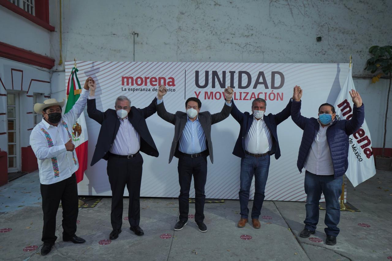 MORENA presenta ganadores en encuestas en Guerrero, Sinaloa y Michoacán