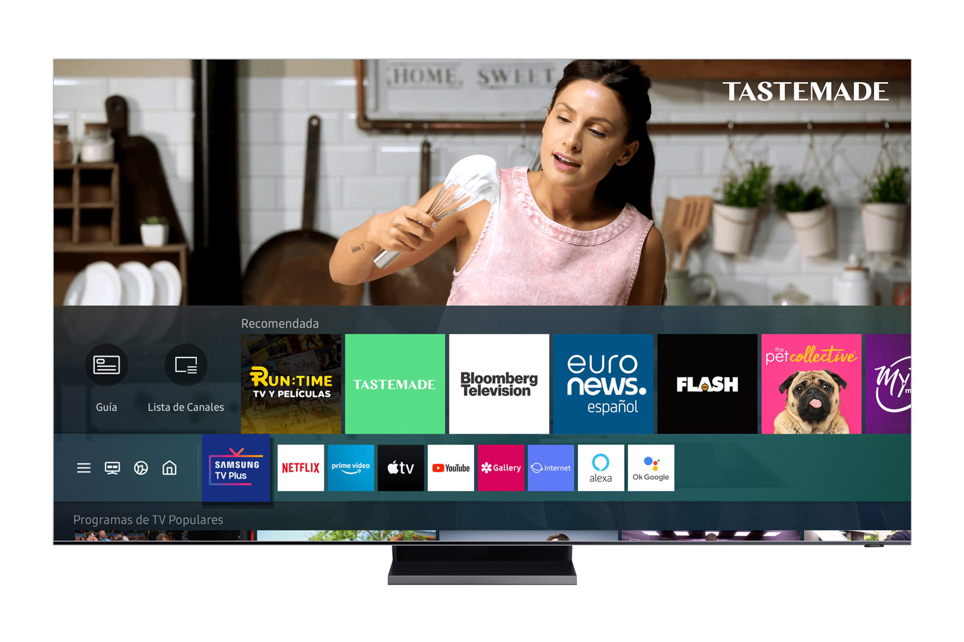Samsung TV Plus se lanza en México brindando televisión gratuita y sin suscripciones a los usuarios de una Smart TV de Samsung