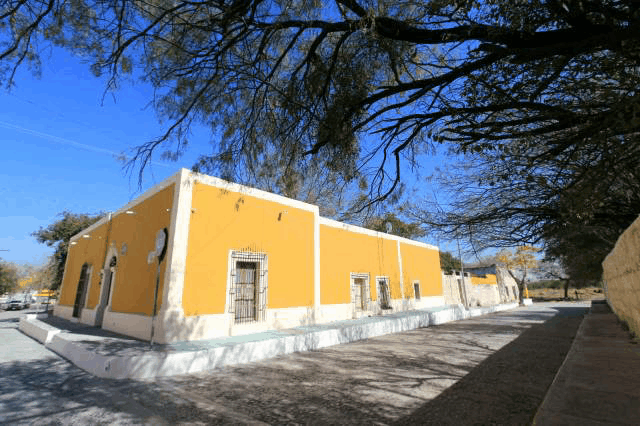 Entrega César Garza remodelación de Barrio Antiguo de San Miguel en Apodaca