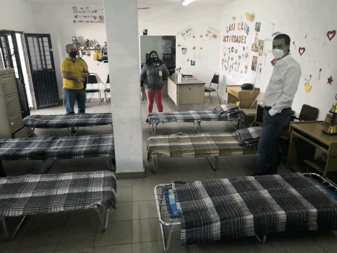 Instala Juárez 5 albergues para resguardar familias vulnerables