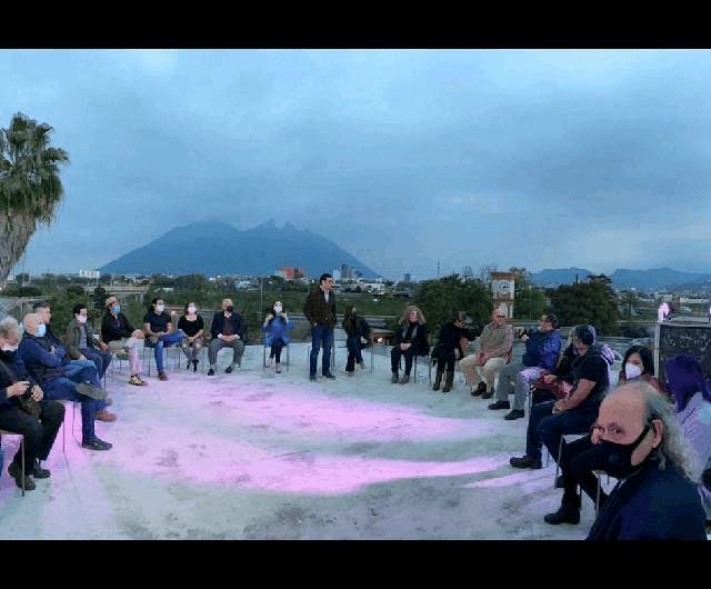 Se reúne Paco Cienfuegos con el gremio cultural del Barrio Antiguo