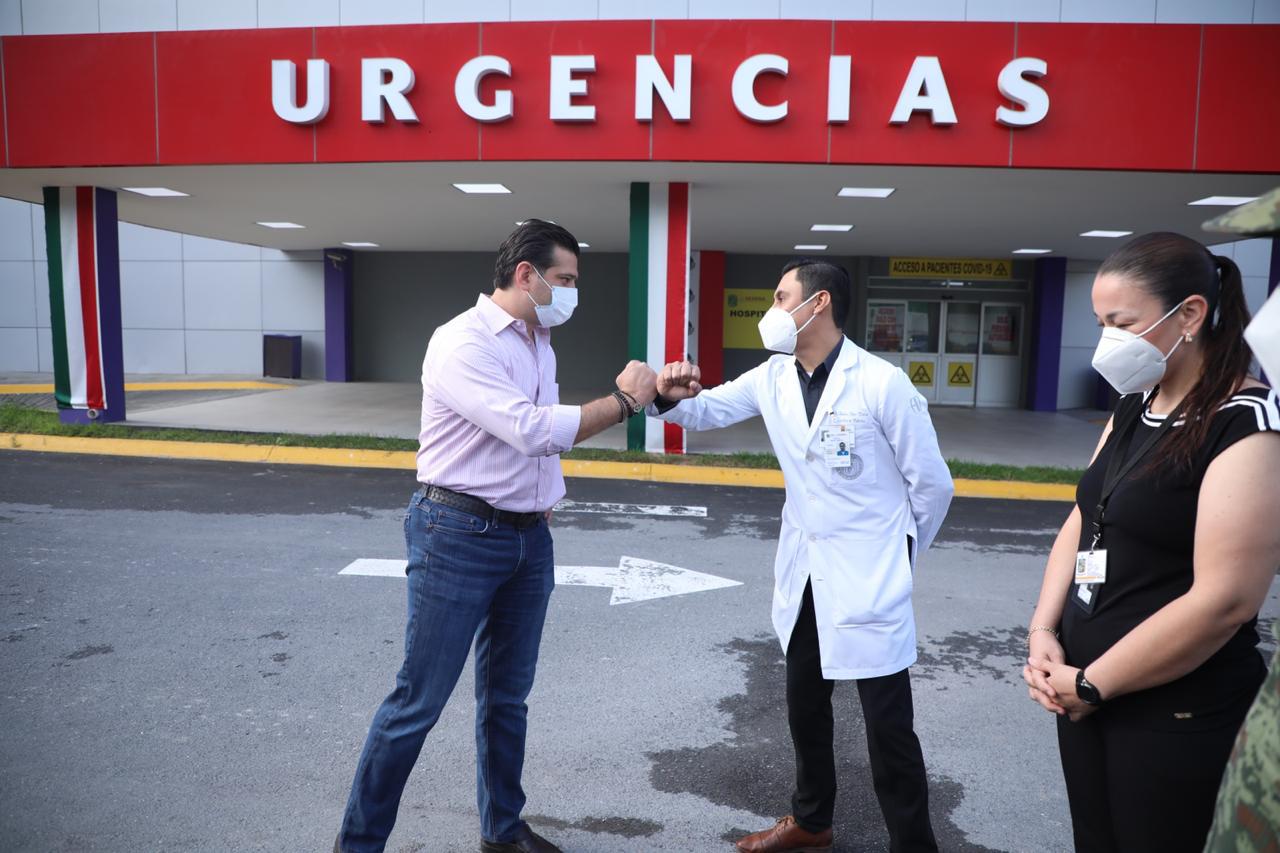 Llama Paco Cienfuegos a continuar con la vacunación contra  el COVID-19 al personal médico de los hospitales privados
