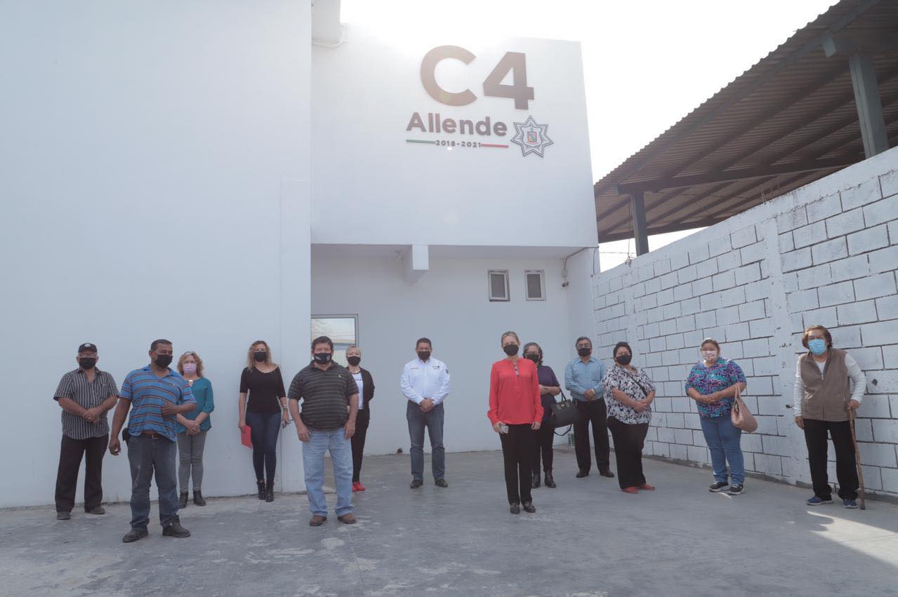 Realizan empresarios y jueces auxiliares en C4 Allende