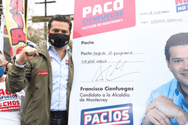 Pacta Paco Cienfuegos ampliar apoyo a mujeres con Tarjeta Regia