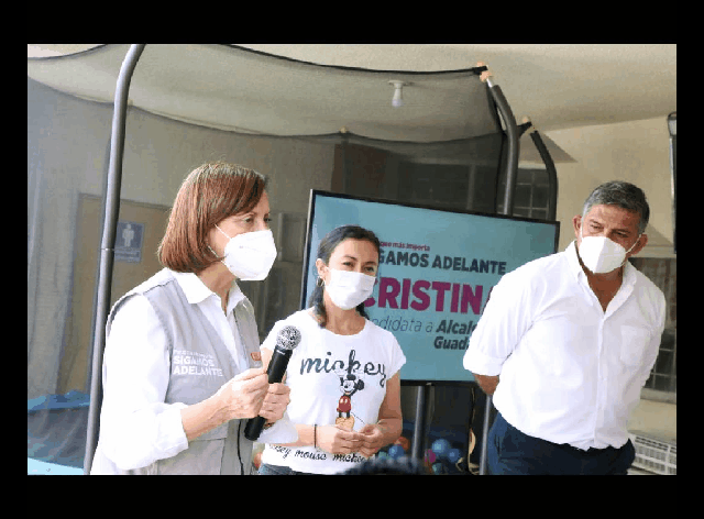 Detalla Cristina Díaz actividades para consolidar familias seguras en Guadalupe