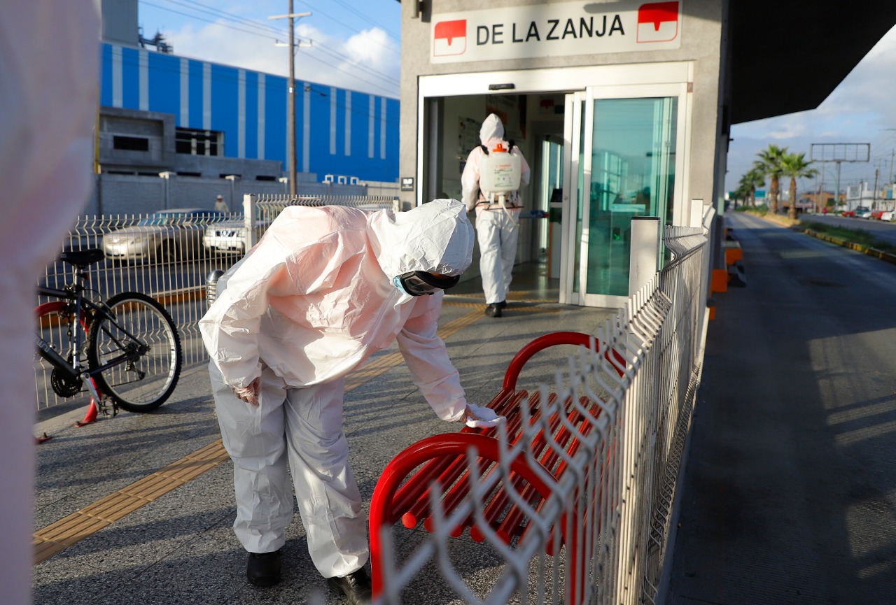 Refuerzan sanitizaciones en Guadalupe por vacaciones