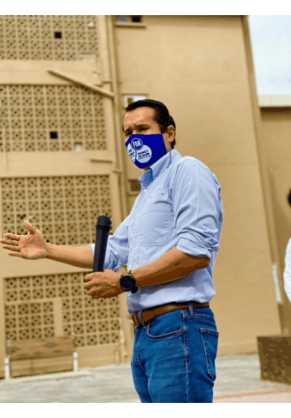 Propone Daniel Carrillo reforzar seguridad en San Nicolas con cámaras de vigilancia