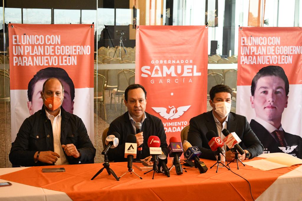 Morena y el PRI desataron una guerra sucia contra Samuel García porque Movimiento Ciudadano va a ganar en Nuevo León y en Monterrey: Clemente Castañeda