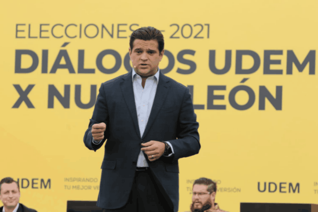 Expone Paco Cienfuegos ante UDEM propuestas para mejorar la movilidad e impulsar a los jóvenes emprendedores