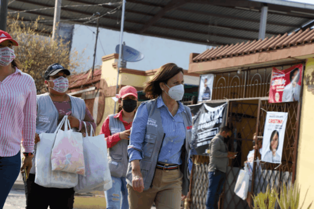 Sumará Cristina acciones para fortalecer seguridad en Guadalupe