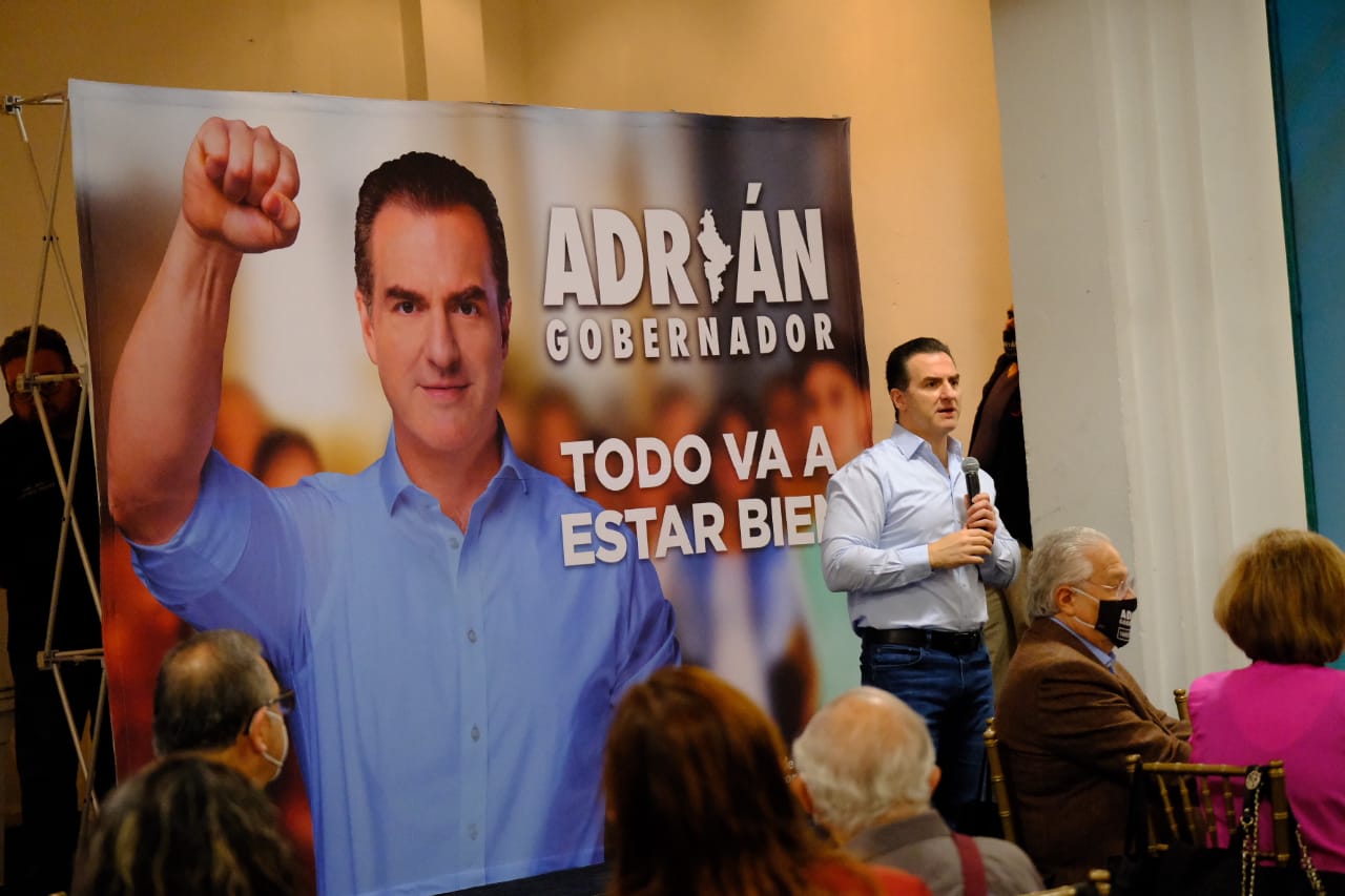 Proyecta Adrián fortalecer el ingreso del Estado, sin aumentar impuestos