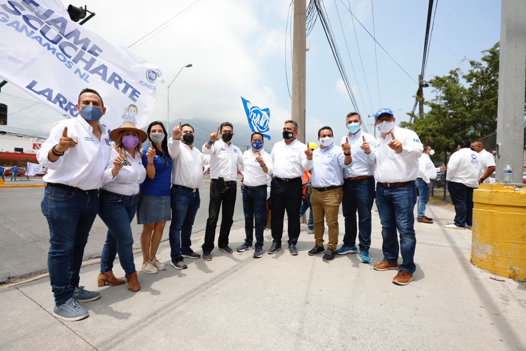 Arropan diputados federales a Héctor Castillo para el Distrito 1 