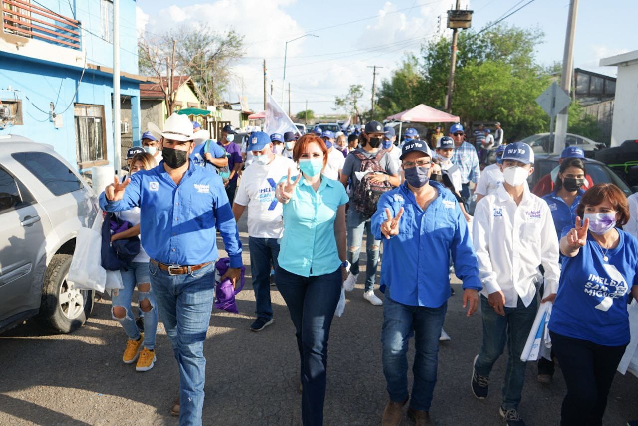 Termina Imelda con caminata su campaña rumbo a la victoria