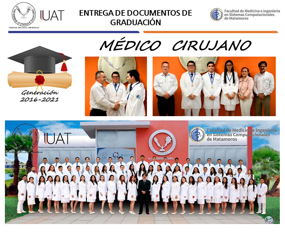 Entrega UAT en Matamoros una nueva generación de médicos cirujanos