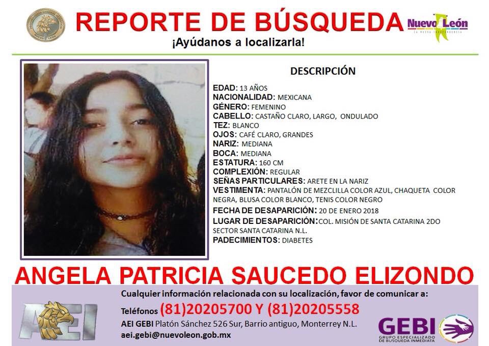 Detienen a pastora, presunta responsable del feminicidio de la joven Ángela Saucedo
