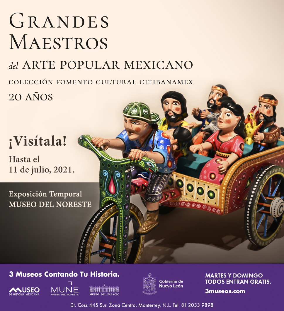 Culminará exposición “Grandes Maestros del Arte Popular Mexicano”