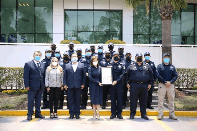 Logra Policía de Guadalupe certificación nacional