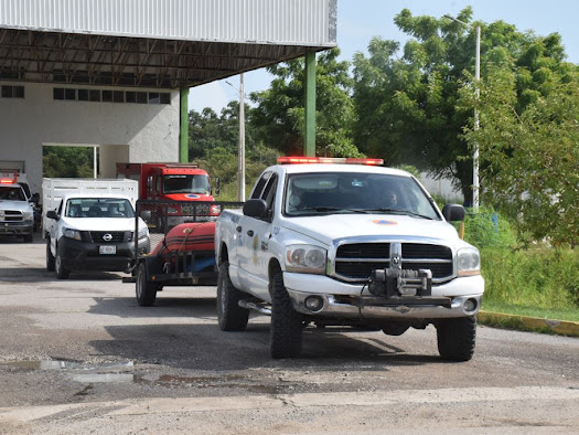 Envía Tamaulipas brigada especial de rescate a zonas afectadas por Grace, en el Estado de Veracruz