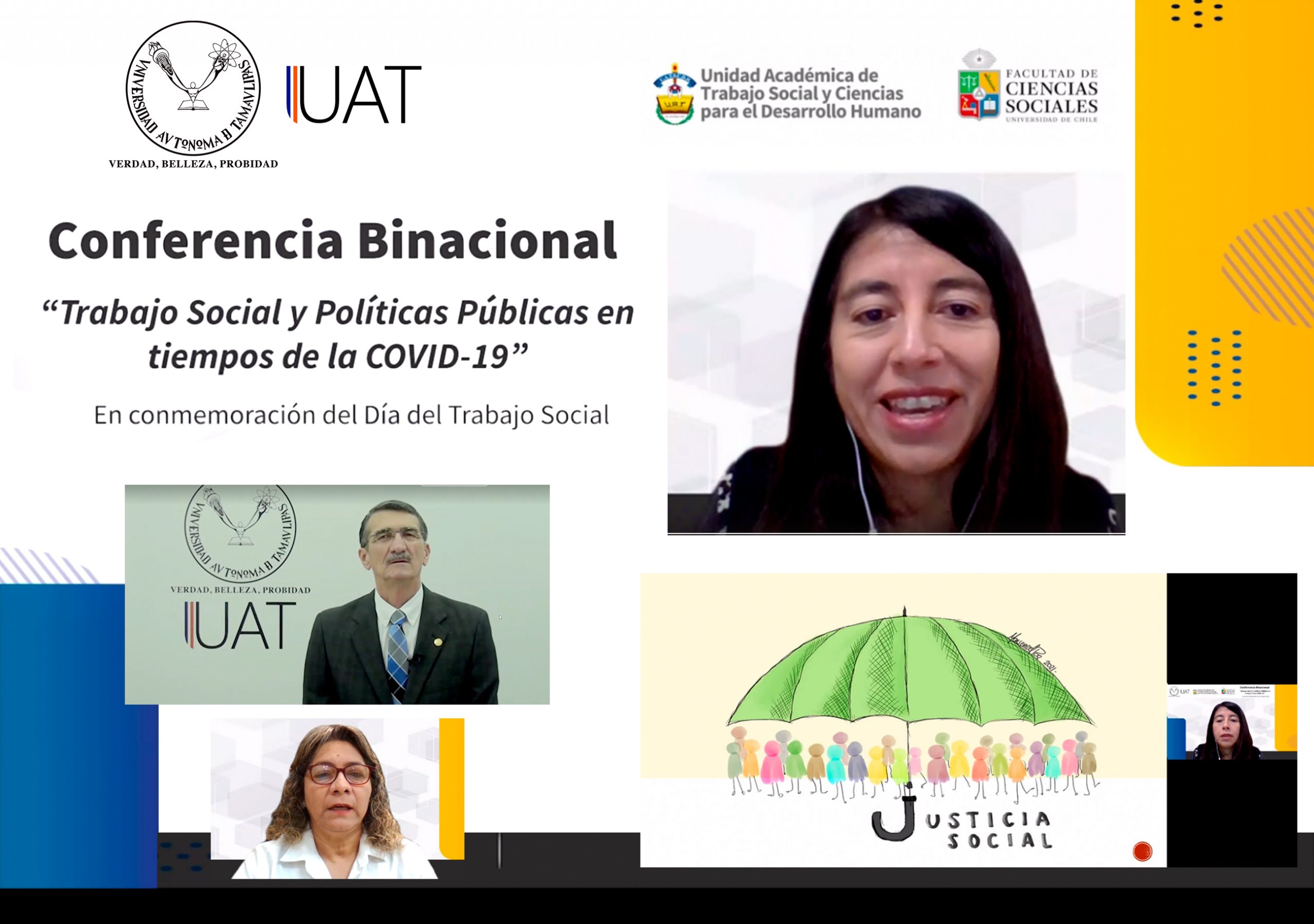 Abordan en la UAT los retos del trabajo social en la pandemia