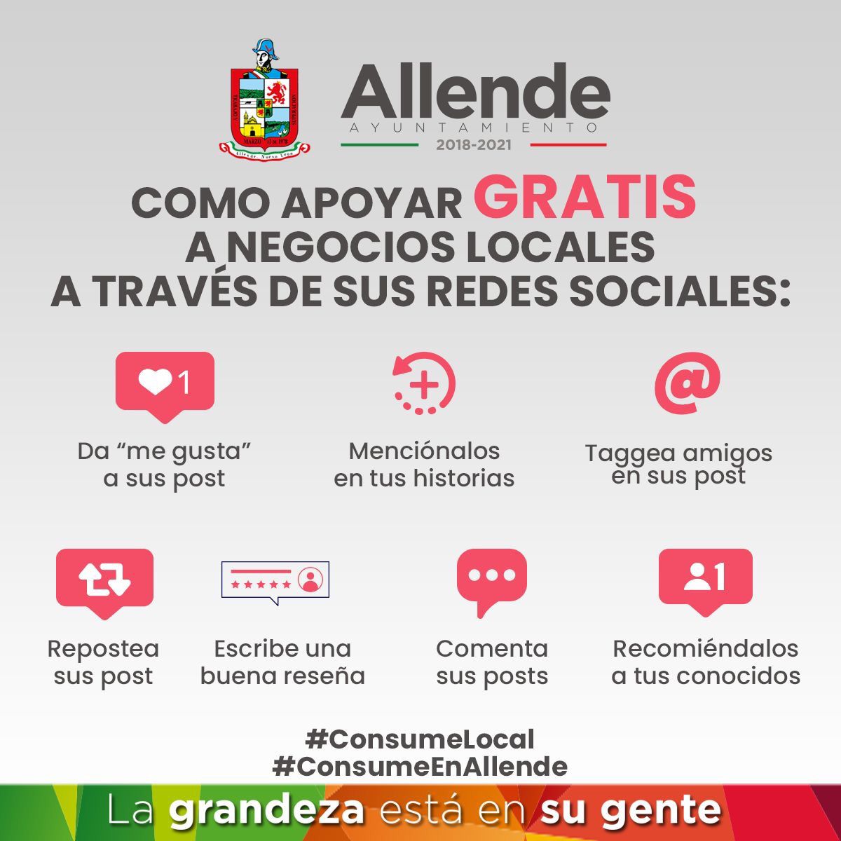 Pide Allende apoyar comercio local