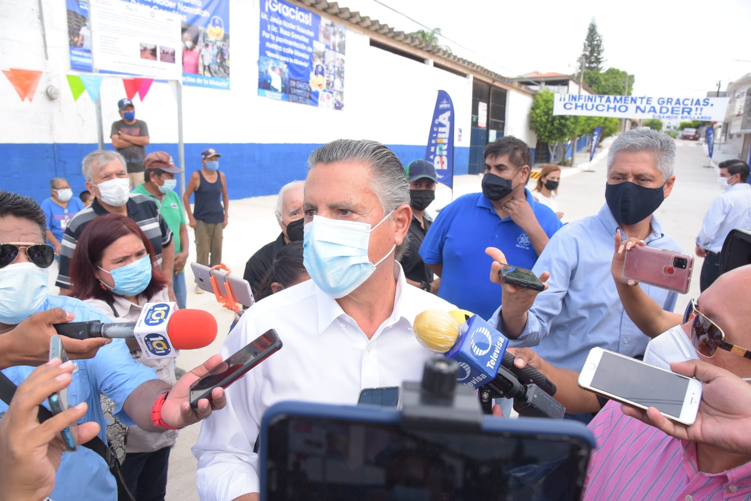 Descarta Chucho Nader Privatización del Parque Urbano de la Laguna del Carpintero