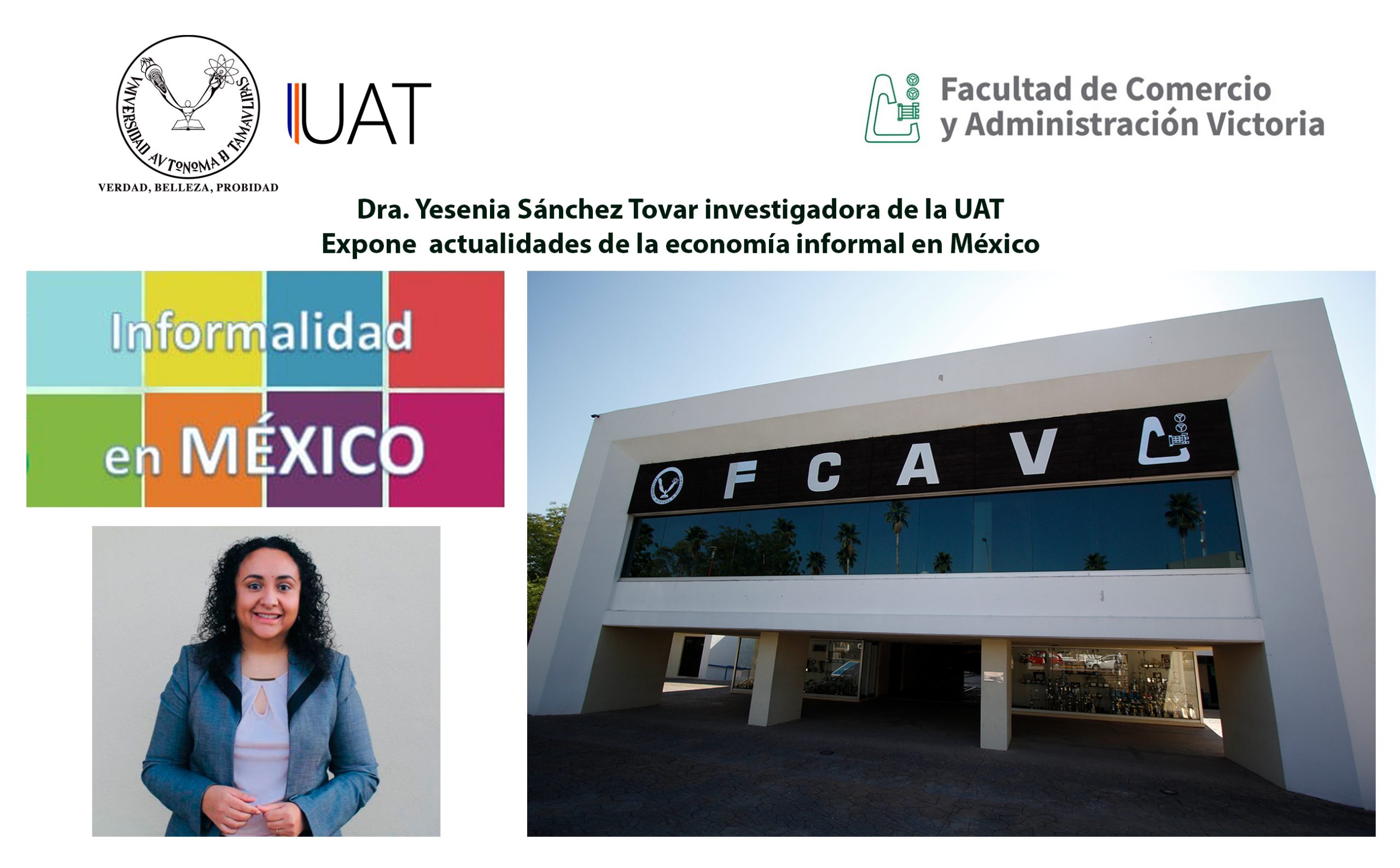 Expone especialista de la UAT actualidades de la economía informal