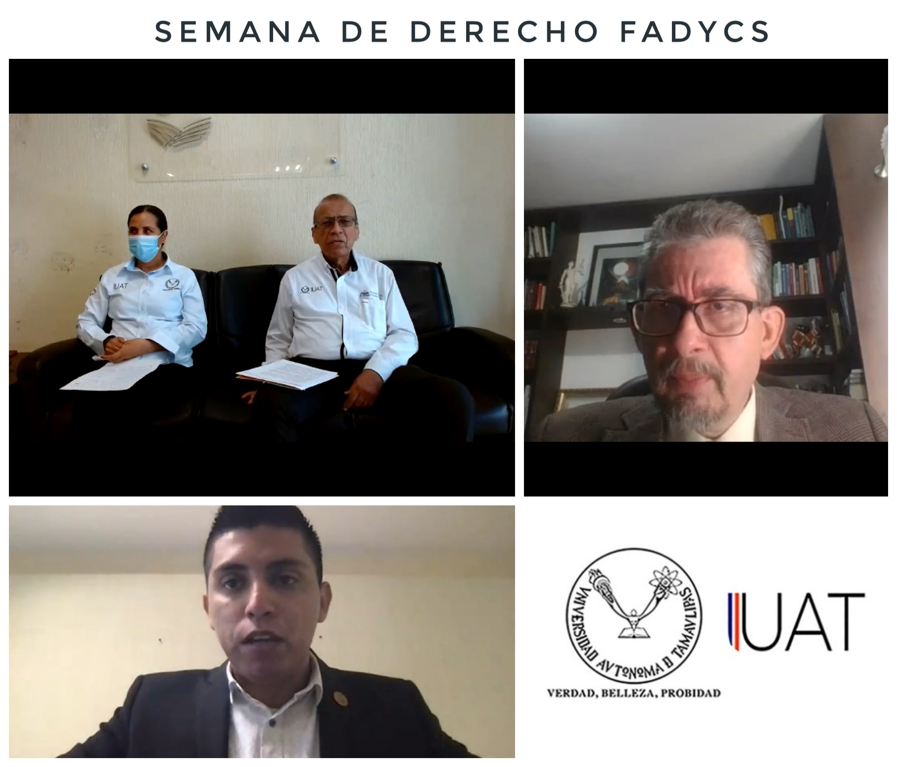 Realiza UAT semana académica de derecho en el campus Tampico