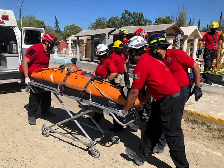 Realiza Montemorelos simulacro en panteón