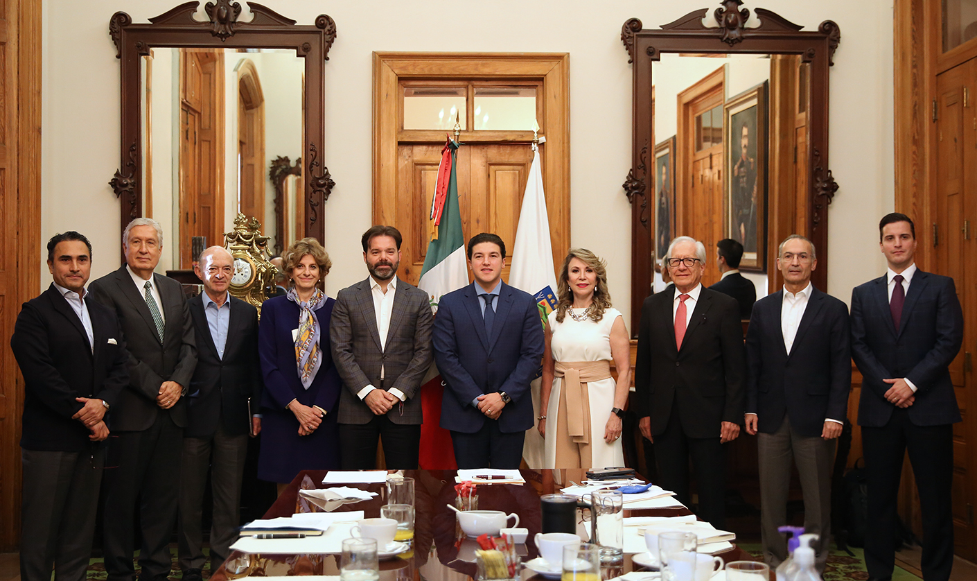 Samuel García se reúne con Consejo Asesor de Nuevo León