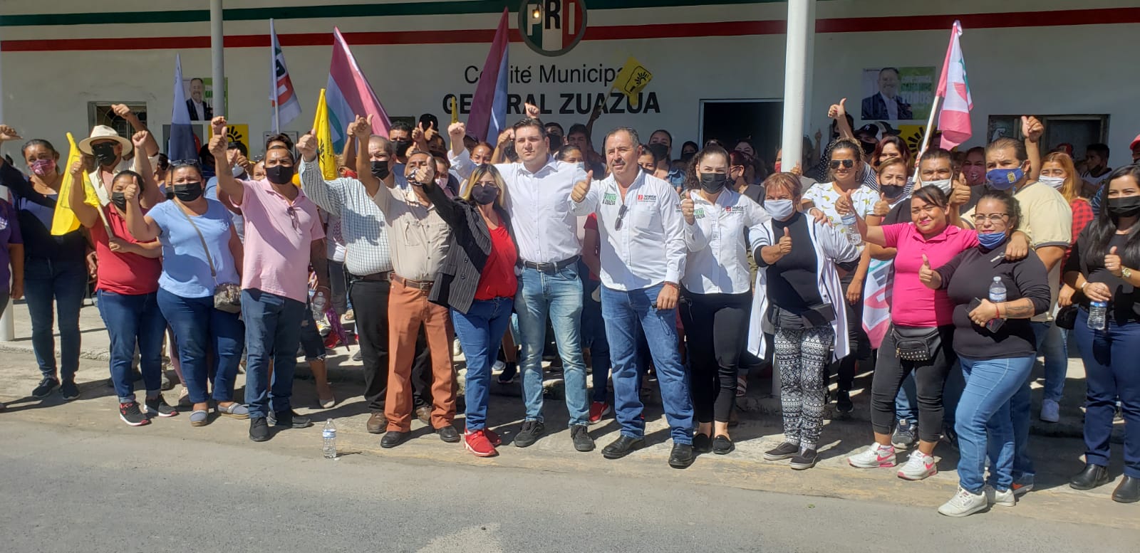 Declina candidato del PES a la alcaldía de Zuazua en favor de Jorge Martinez del PRI