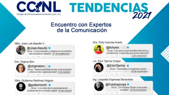 Brinda Colegio de Comunicadores de Nuevo León pláticas enfocadas en la comunicación efectiva