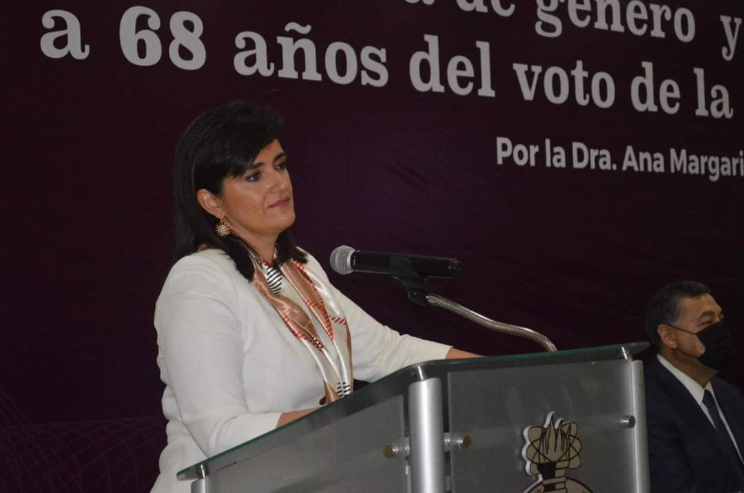 Se conmemora el 68 aniversario del derecho al voto de las mujeres; Margarita Ríos, ministra de la SCJN estuvo presente en FACDyC