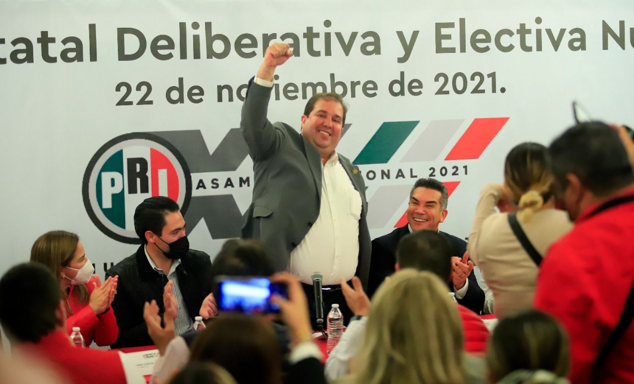 PRI volverá a ganar y a servir a ciudadanos: Alejandro Moreno, dirigente nacional del PRI