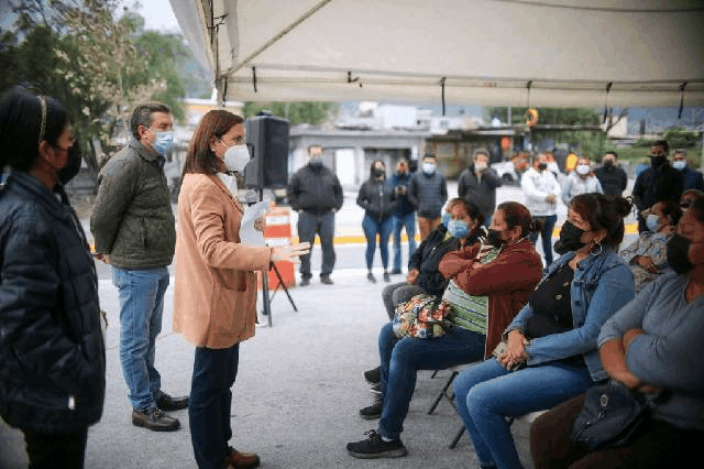 Entrega Cristina Díaz pavimentos rehabilitados en beneficio de 20 mil automovilistas