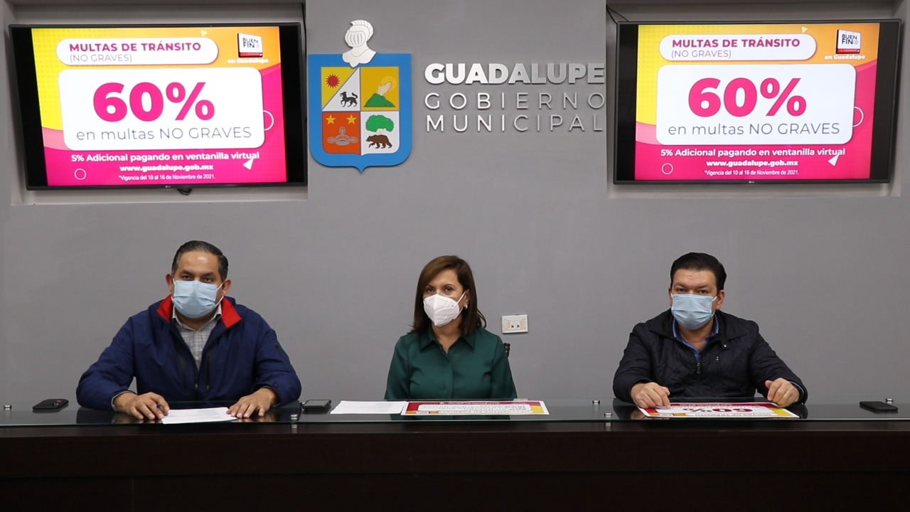 Invita Cristina Díaz a aprovechar descuentos por el Buen Fin en Guadalupe