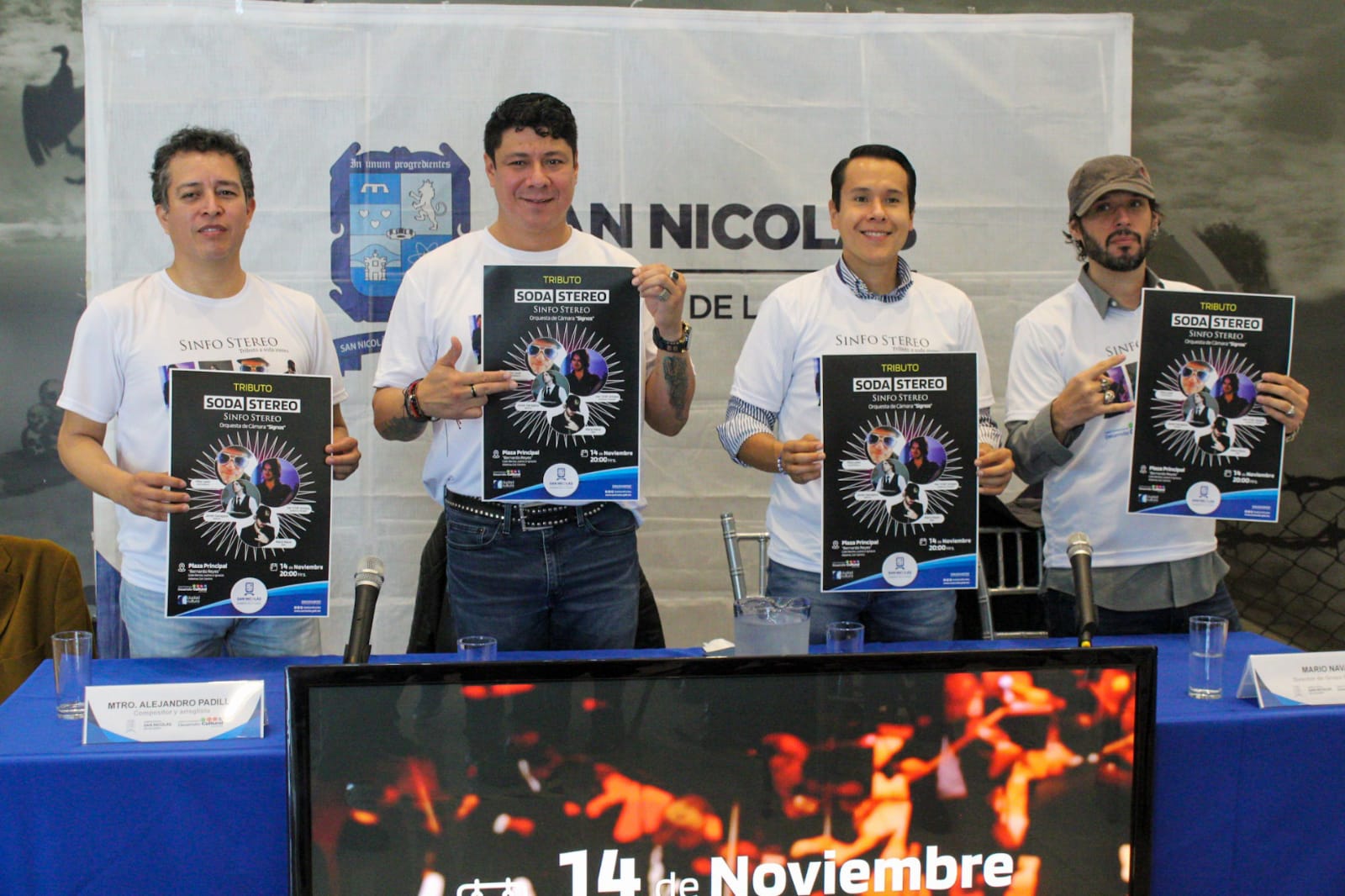 Anuncian “Sinfo Stereo”, tributo a Soda Stereo en San Nicolás