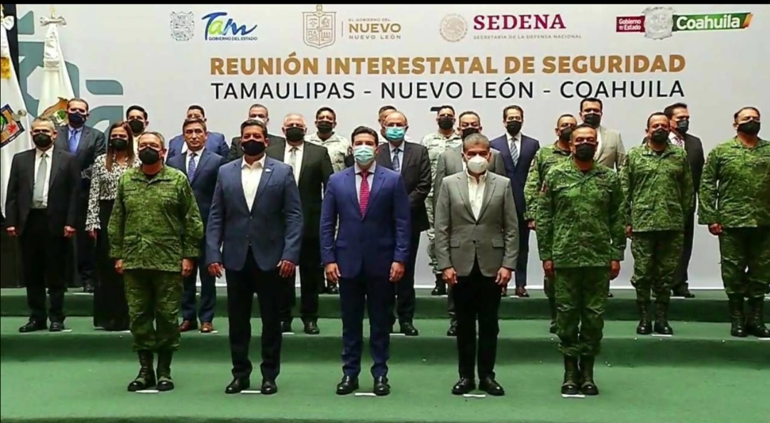 Se reúnen Coahuila, Nuevo León y Tamaulipas para tratar asuntos de seguridad