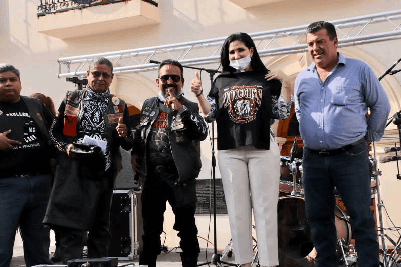 Festejan en Allende Día Nacional del Motociclista