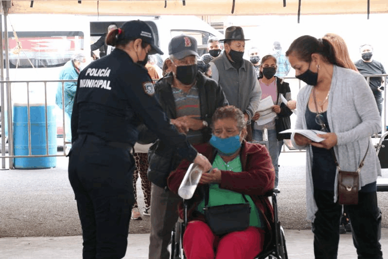 Amplían jornada de refuerzo anticovid para adultos mayores en Guadalupe