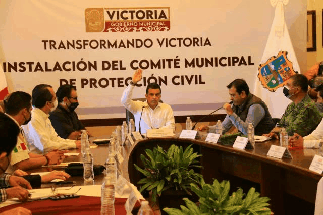 Instala alcalde Lalo Gattás Comité de Protección Civil para temporada invernal